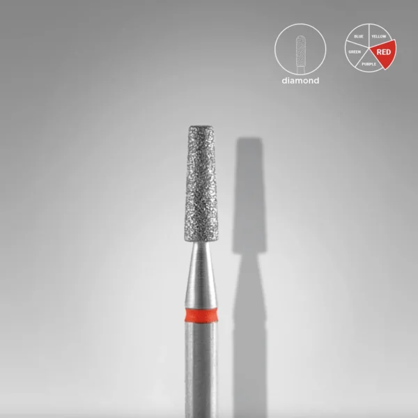 Diamond Nail Drill Bit Frustum Red FA70R025/8